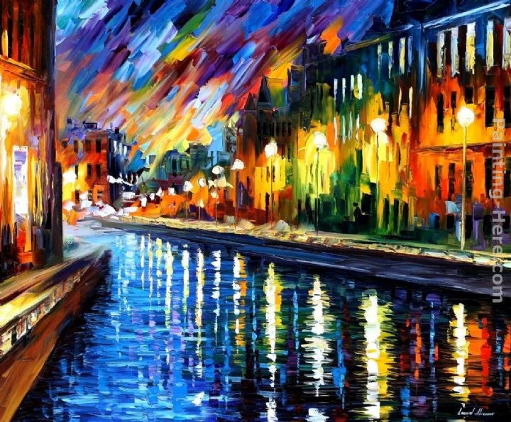 Leonid Afremov SLOW RIVER